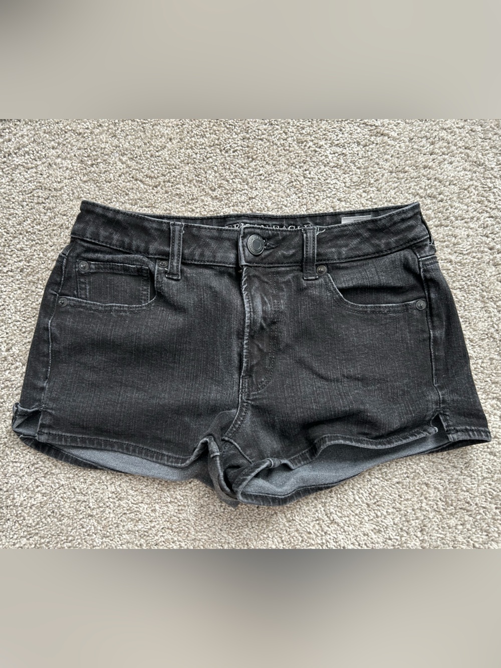American Eagle Outfitters Black Denim Women’s Shorts